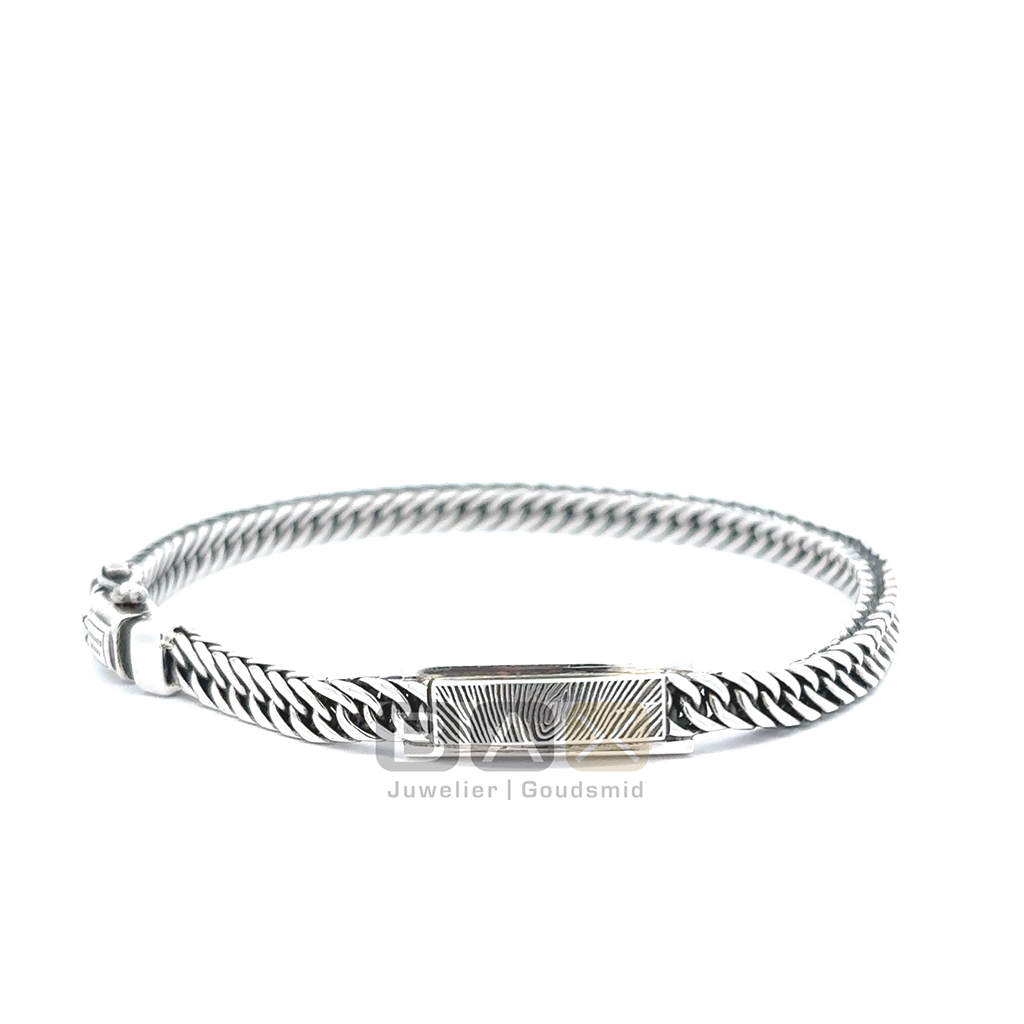 Buddha to Buddha armband met vingerafdruk collectie 'Bax Juwelier' *